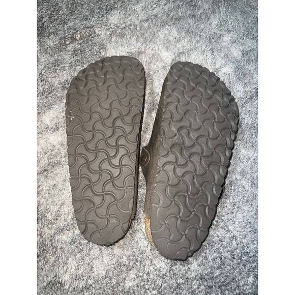 Birkenstock Boston Sandals Size 7-7.5 Brown - Picture 5 of 6